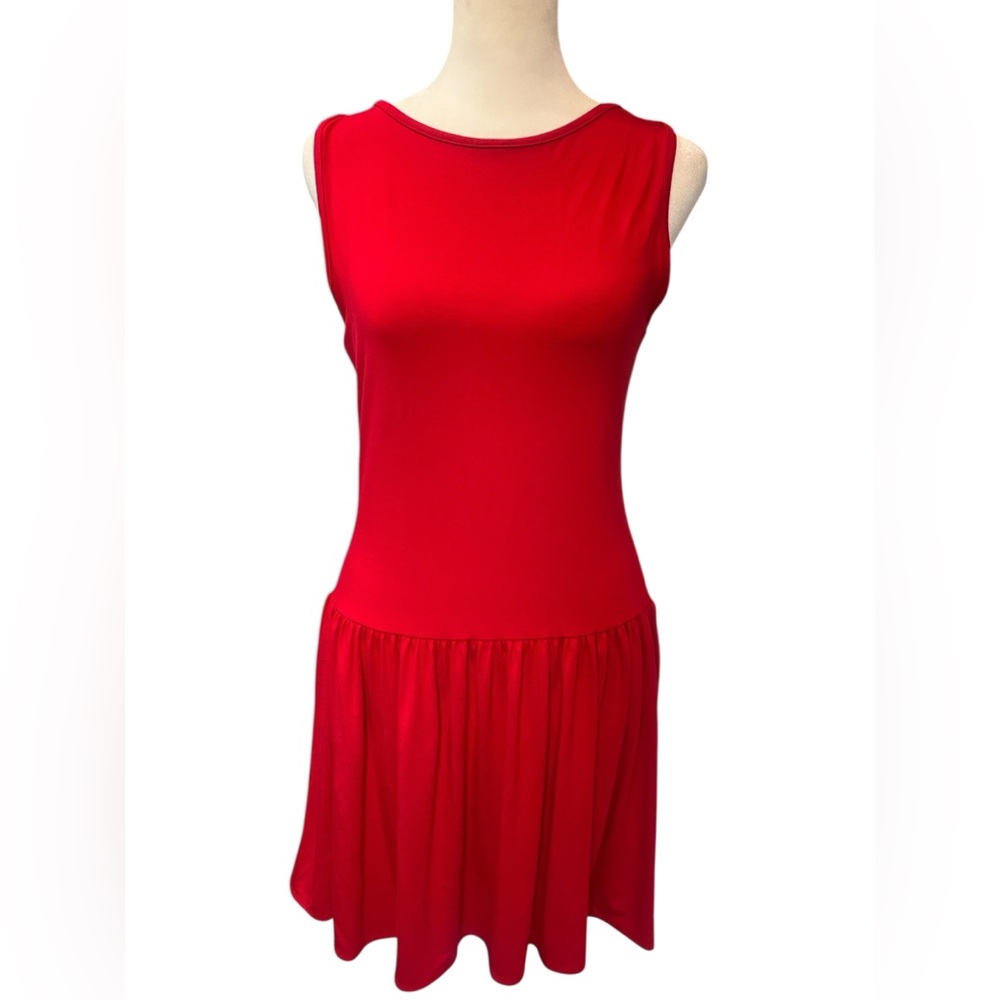 See You Monday Red Mini Dress